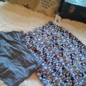 🖤💙❤MICKEY MOUSE DISNEY CASSIE PENCIL SKIRT❤💙🖤